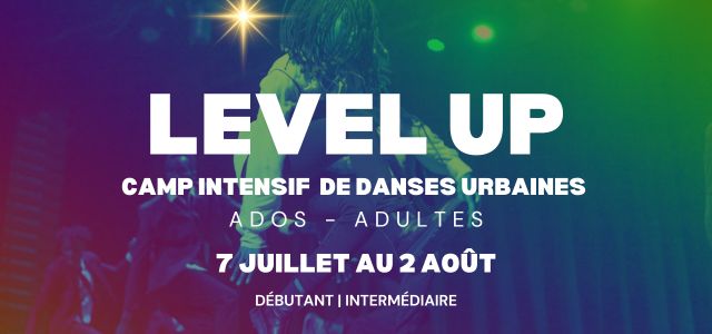 Camp de danse intensif du 7 juillet au 2 aout !